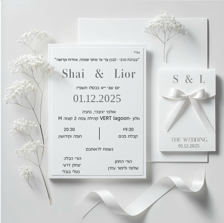 הזמנות לאירועים